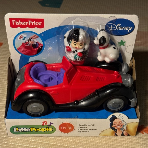 Fisher-Price Other - Fisher-Price Little People Disney 101 Dalmatians Cruella De Vil